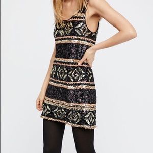 NWOT free people sequins dress